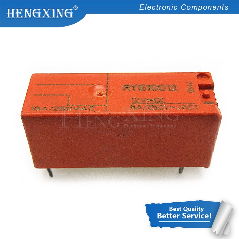 10pcs Relay RY610012 12vdc 8A 5 DC12V