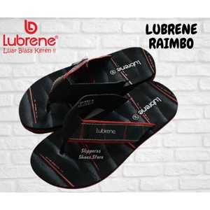 LUBREN RAIMBO/sandal lubren original/sandal lubren jepit/sandal termurah/sandal keren/sandal pria/size 38-43