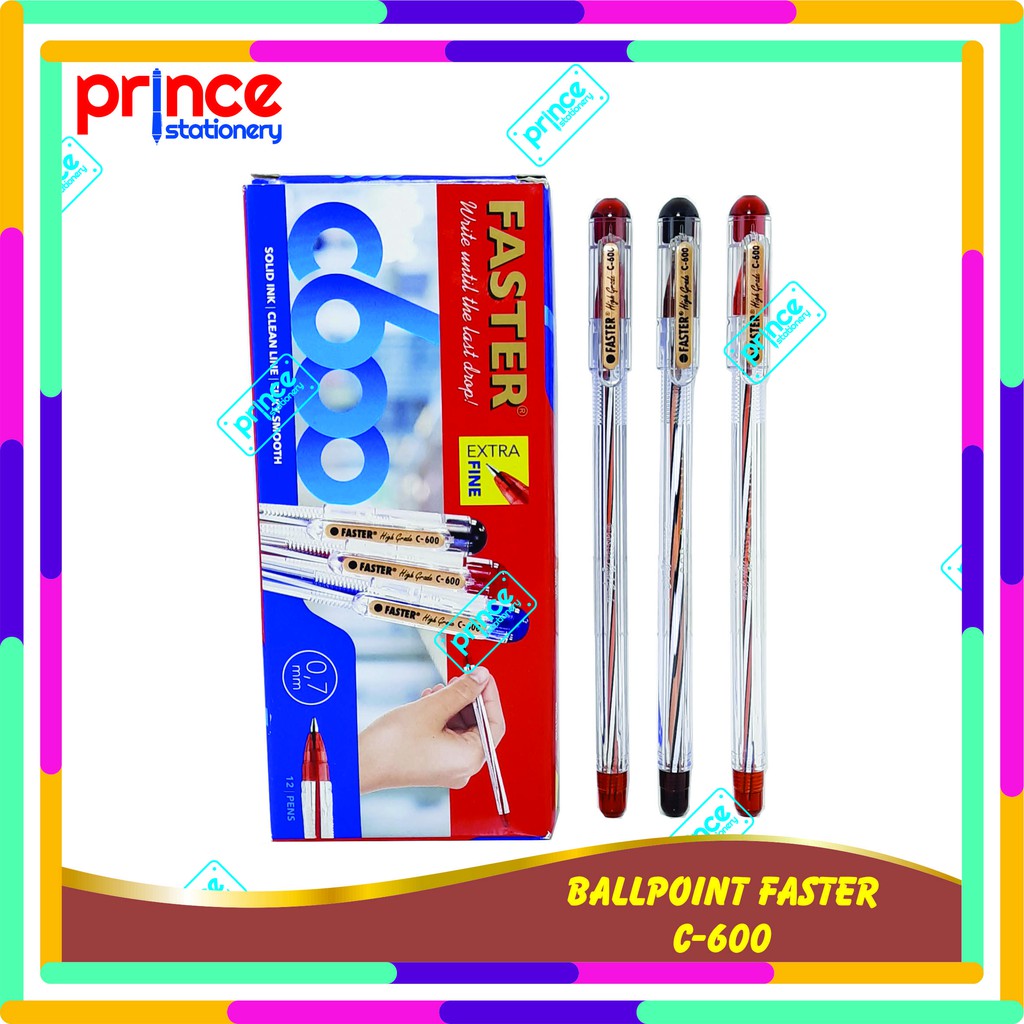 

BALLPOINT / PULPEN / PENA / PEN FASTER C-600