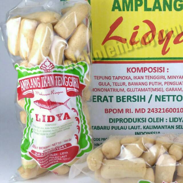 Amplang Lidya 100 gr Oleh Oleh Banjarmasin Kalimantan