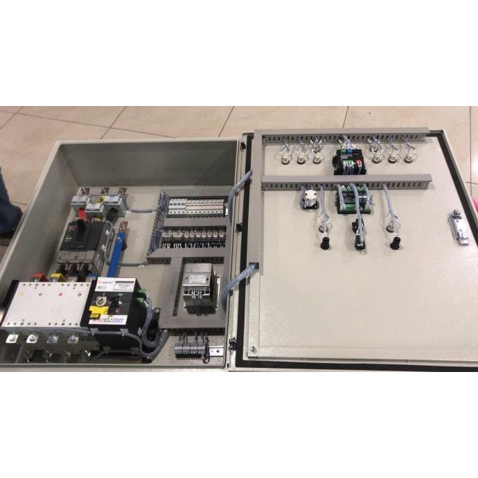 Panel Ats/Amf 250Kva (Pln-Genset) Berikut Dengan Test Com