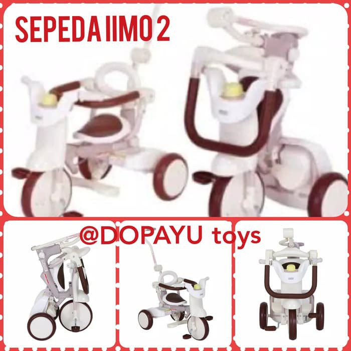 SEPEDA bayi anak bisa dilipat IIMO 2 original | Shopee Indonesia