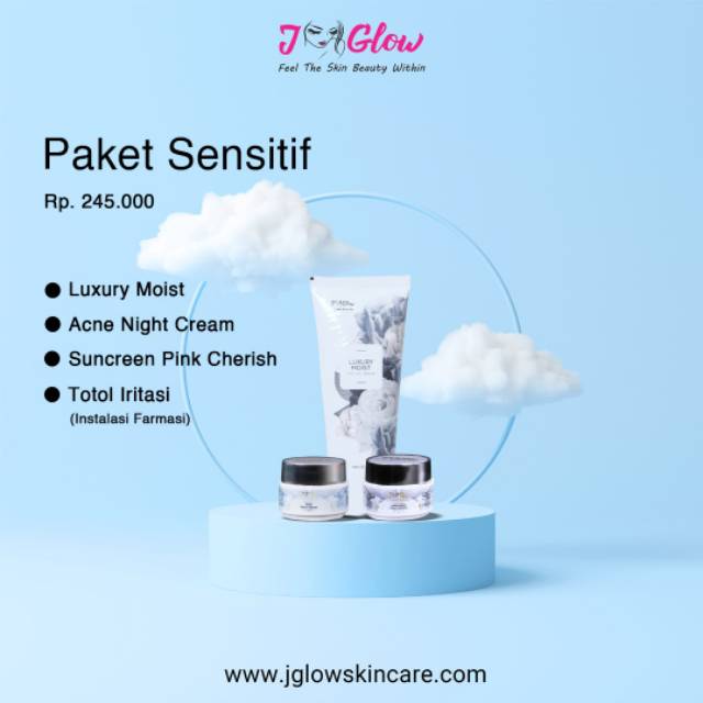 Jglow paket sensitif