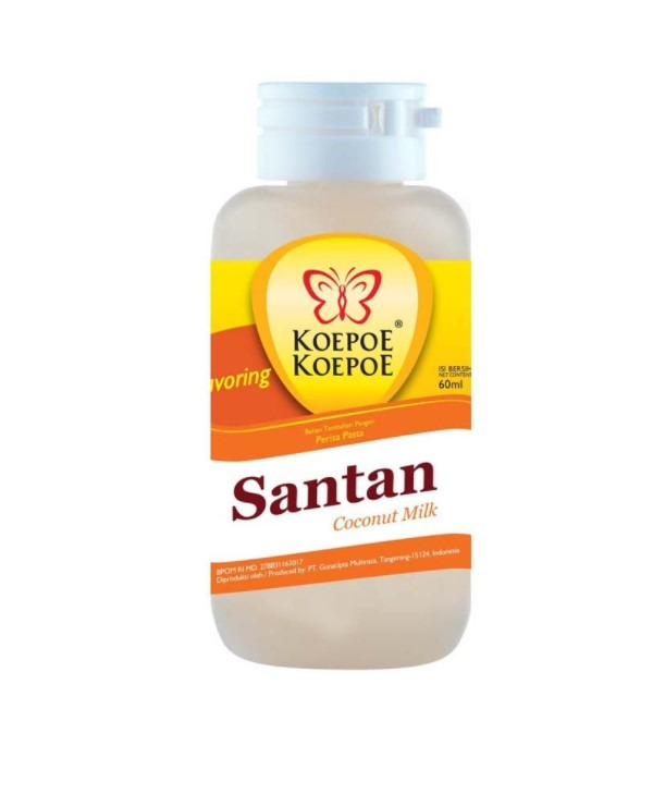 

Koepoe kupu pasta perisa santan 60 ml