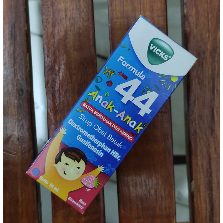 Vicks Formula 44 Anak 54 ML Sirup / Batuk Tidak Berdahak