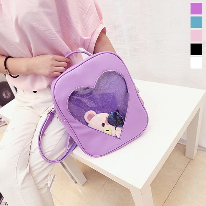 Ita Bag Ita Backpack Tas Love Transparan  Tas Abg  Tas  Ita Bag Ita Backpack Tas Love Transparan  Tas Abg  Tas