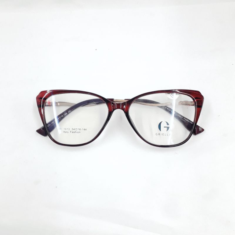 Kacamata Griella Women's Full Frame GRI1613 C.4 (Maroon)