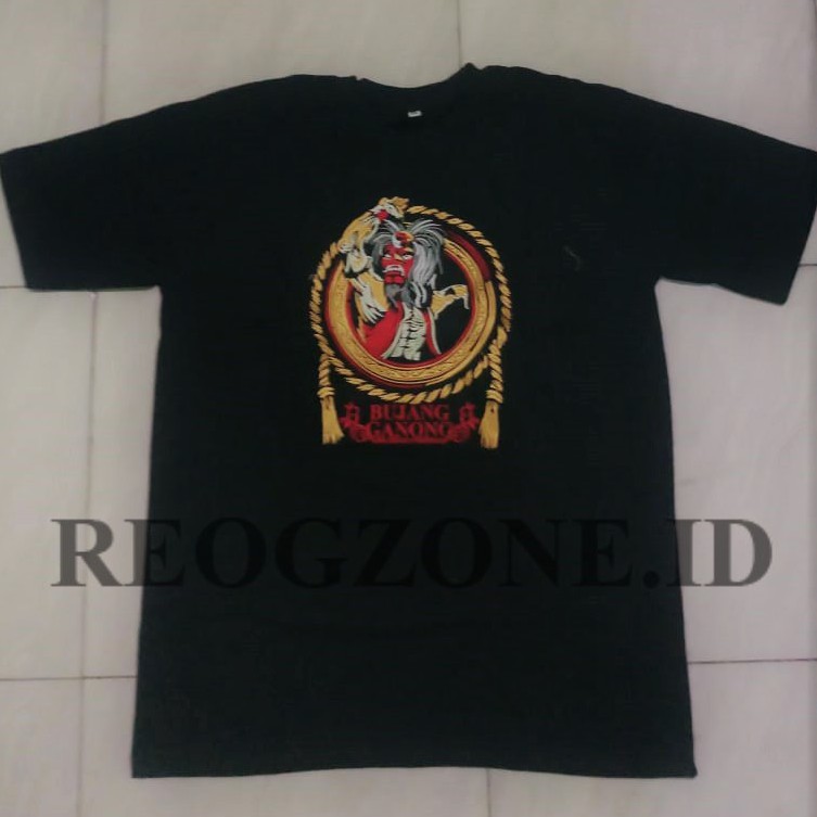 KAOS REOG BORDIR MOTIF BUJANG GANONG