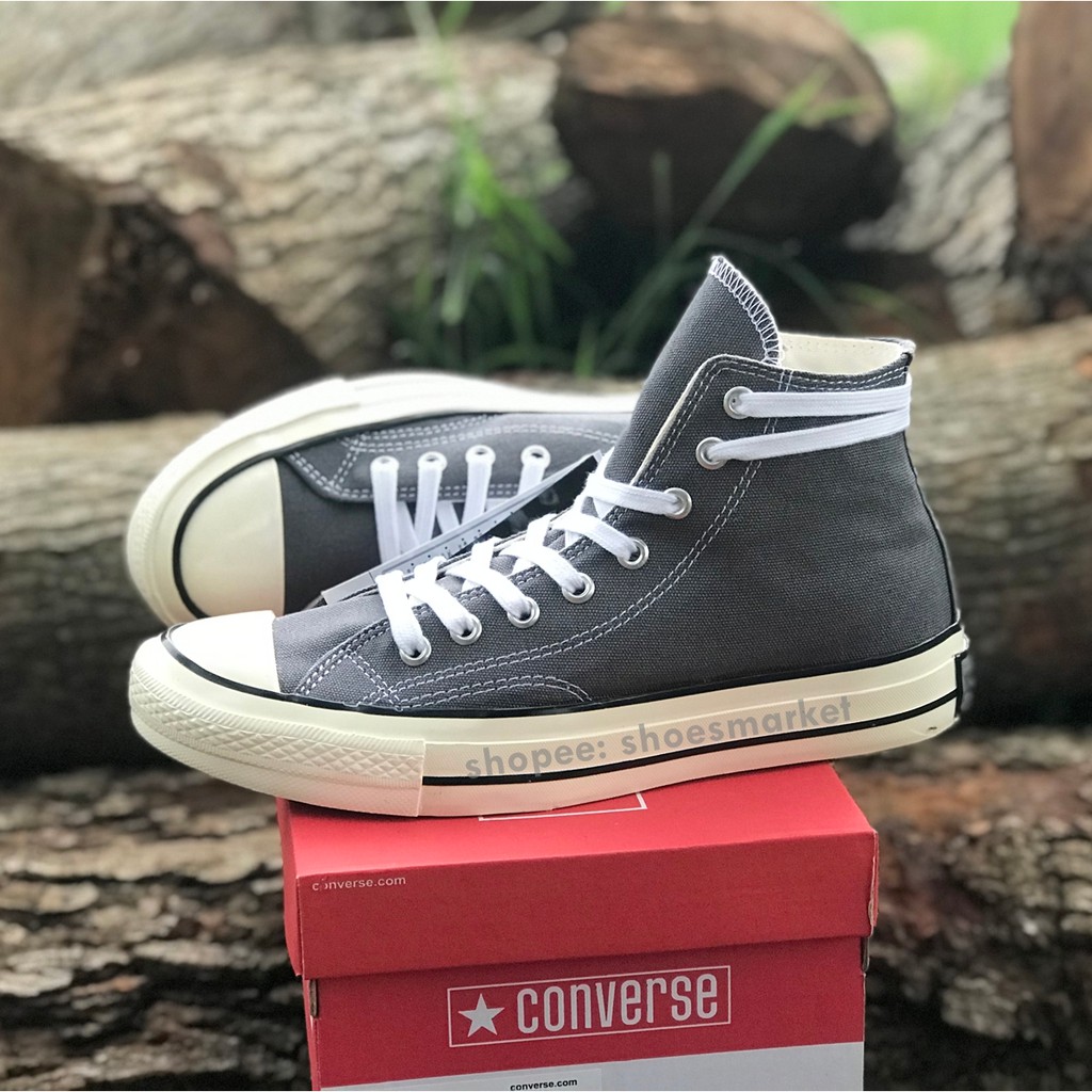 SEPATU CONVERSE 70S HIGH GREY ALL STAR CHUCK TAYLOR OBRAL MURAH