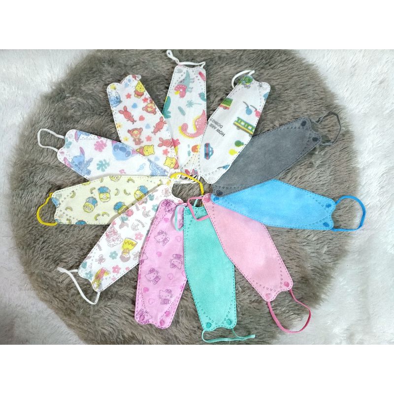 Masker kf94 anak / masker kf94 anak motif