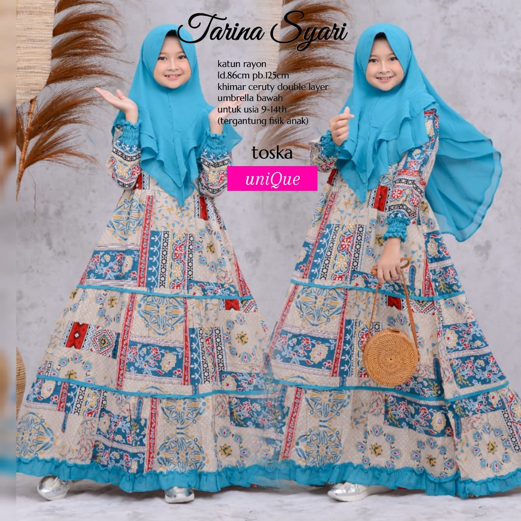 GAMIS ANAK UNIQUE TARINA SYARI 040520