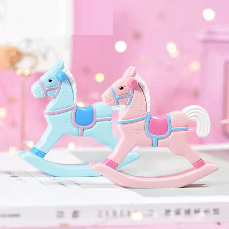 Cake Topper Miniatur Toper Hiasan Kue Ultah Little Pony Kuda Ayun /Pcs