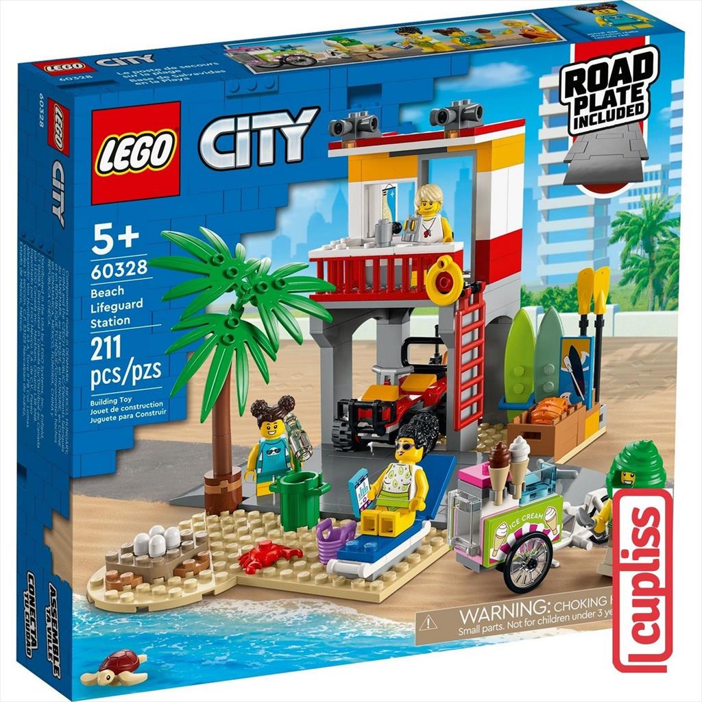 LEGO City 60328 Beach Lifeguard Station