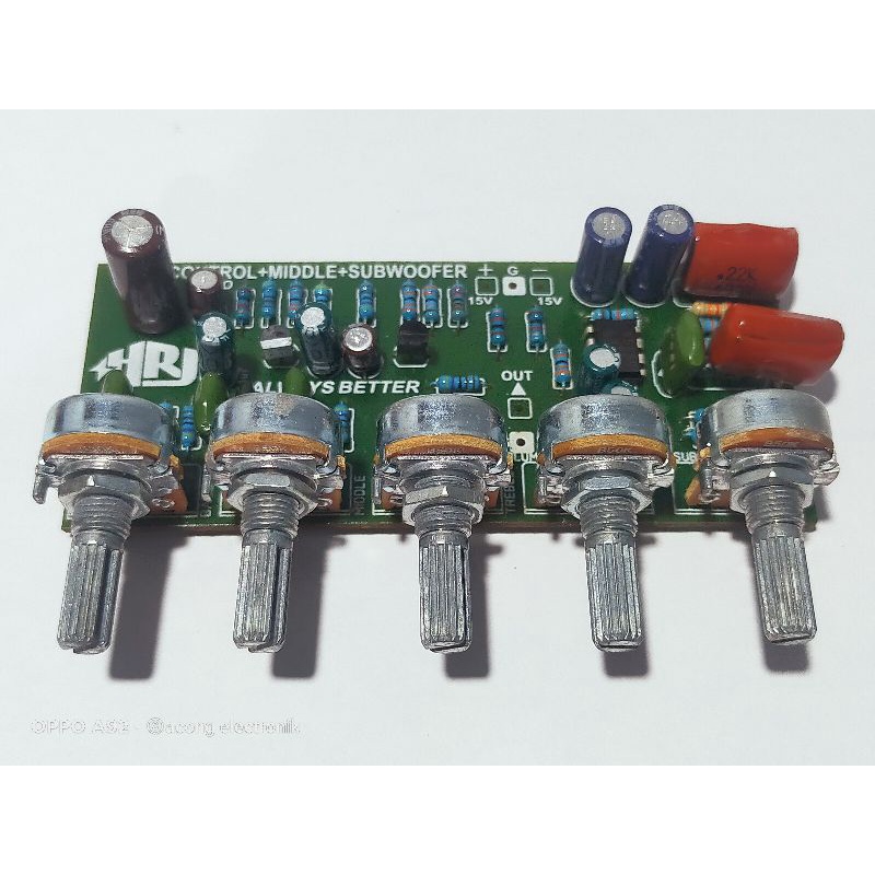 Tone Control Mono Extra Middle plus Subwoofer