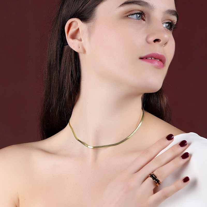 Bisa Cod Kalung Wanita Emas Asli Kadar 375% Kalung Rantai Emas 727K1#