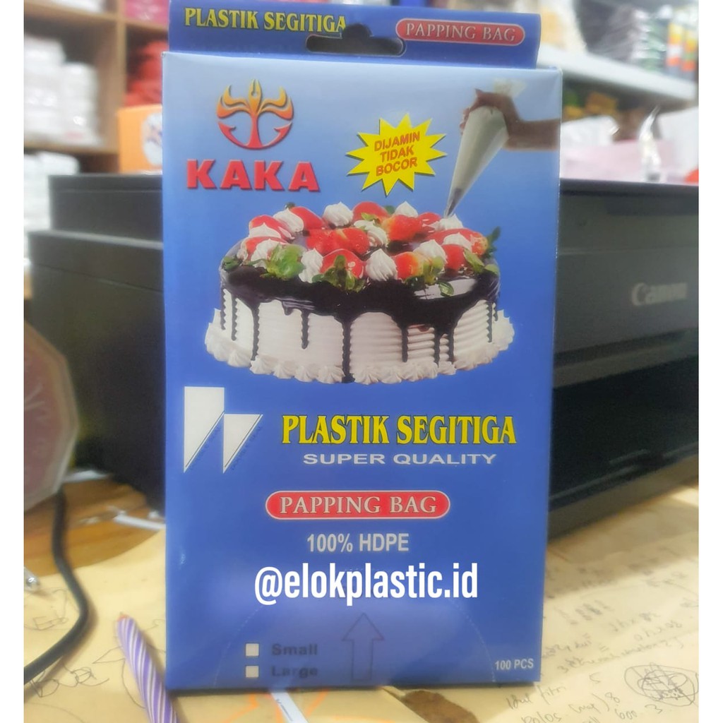 

Plastik Segitiga (1 pak isi 100lbr)