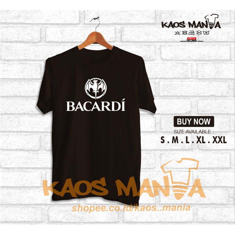 KAOS DISTRO BACARDI TERBARU KAOS MANIA