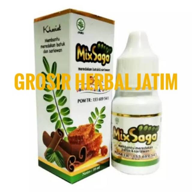 

Mix saga herbal untuk batuk dan sariawan
