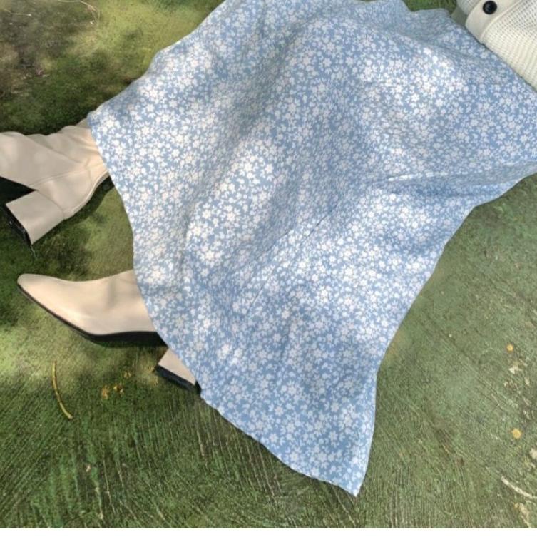 HOT SALE ROK KOREA FLORA SKIRT / BELLA FLORAL KOREAN SKIRT / SEIRA SKIRT / ROK MOTIF BUNGA / ROK PAN