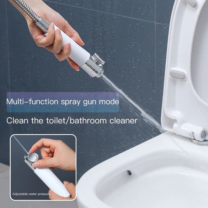SD8u Bathe Project Kepala Shower Mandi Minimalist Pressurized Nozzle - K002 - White By Pro
