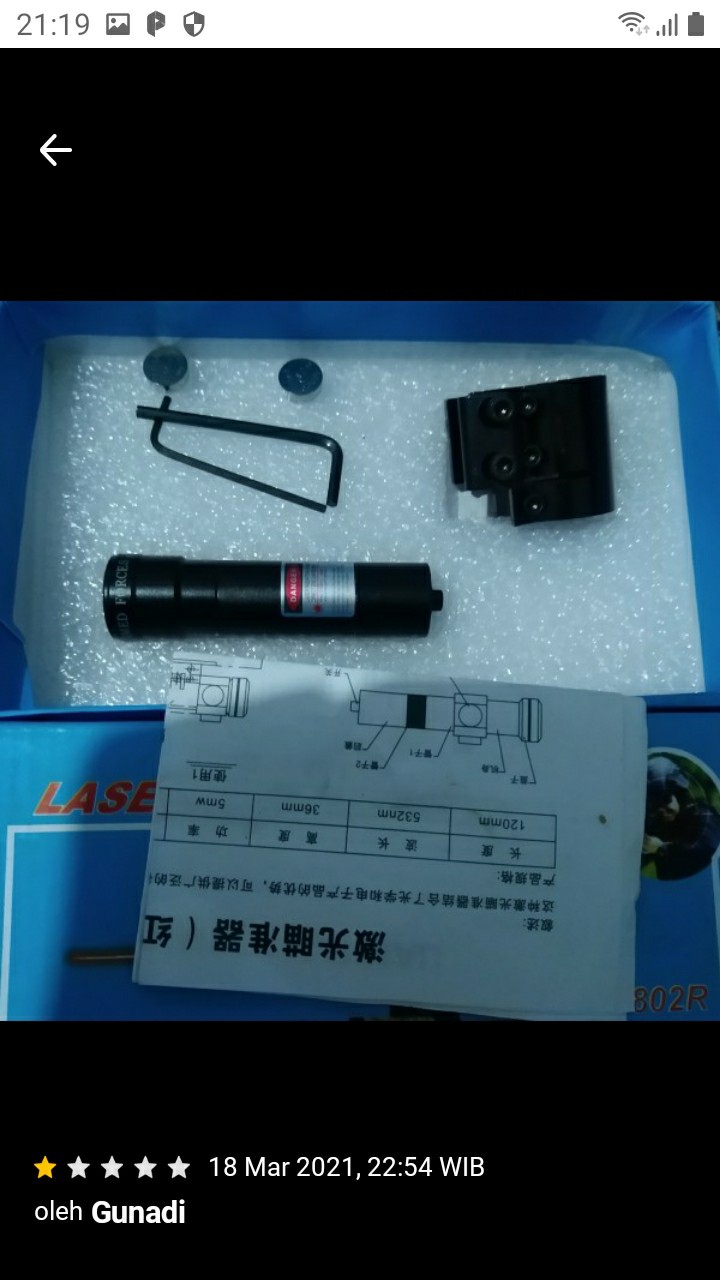 Laser Scope Merah Murah