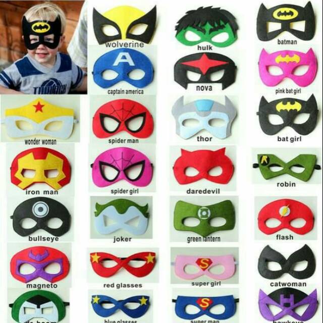 

Aksesoeis Super Hero Felt