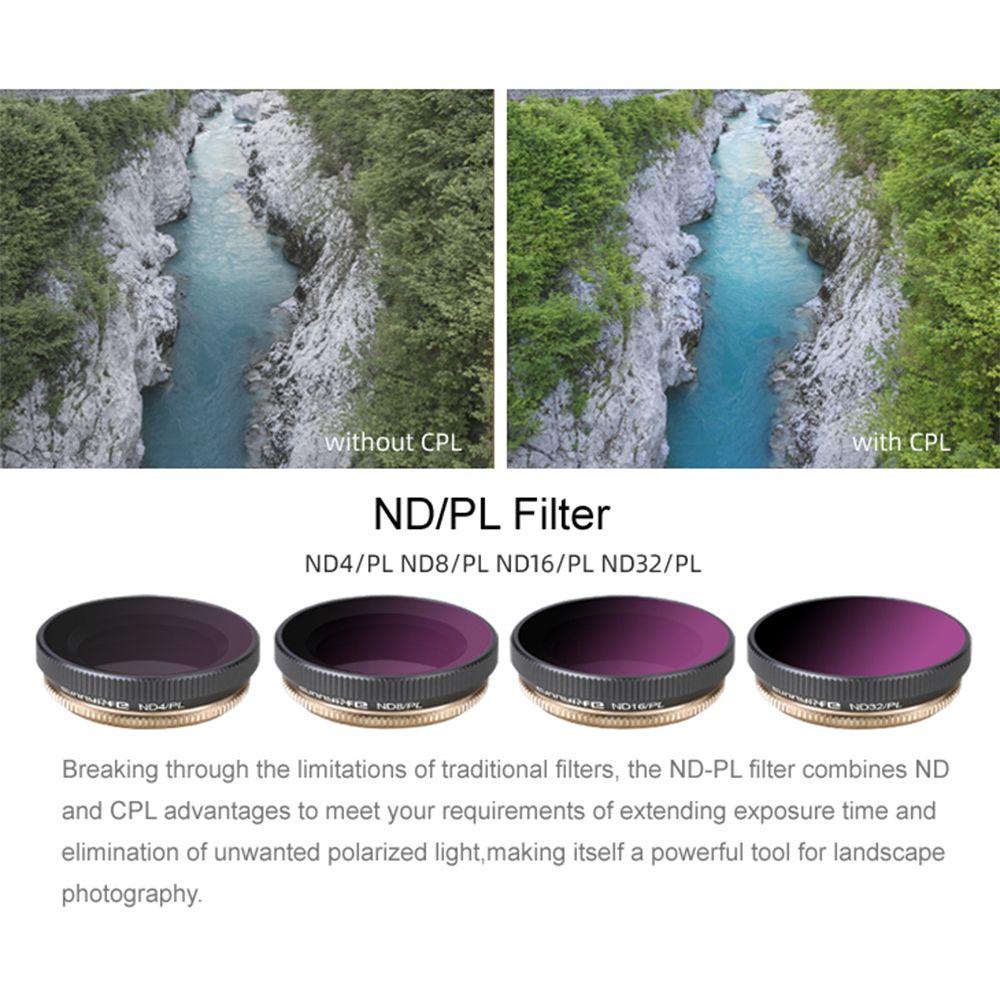 POPULAR Populer Untuk Osmo Action New Camera Adjustable Glass Filter Untuk Osmo Action