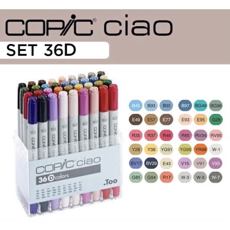 

COPIC Marker & Sketch - Bekas