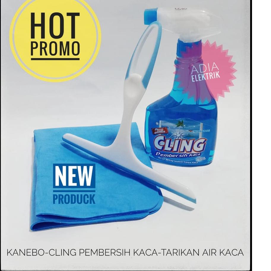 Sale Paket Alat Kebersihan Hemat 3 In 1 / Paket Kebersihan Rumah Murah /Alat Pembersih Kaca / Paket 