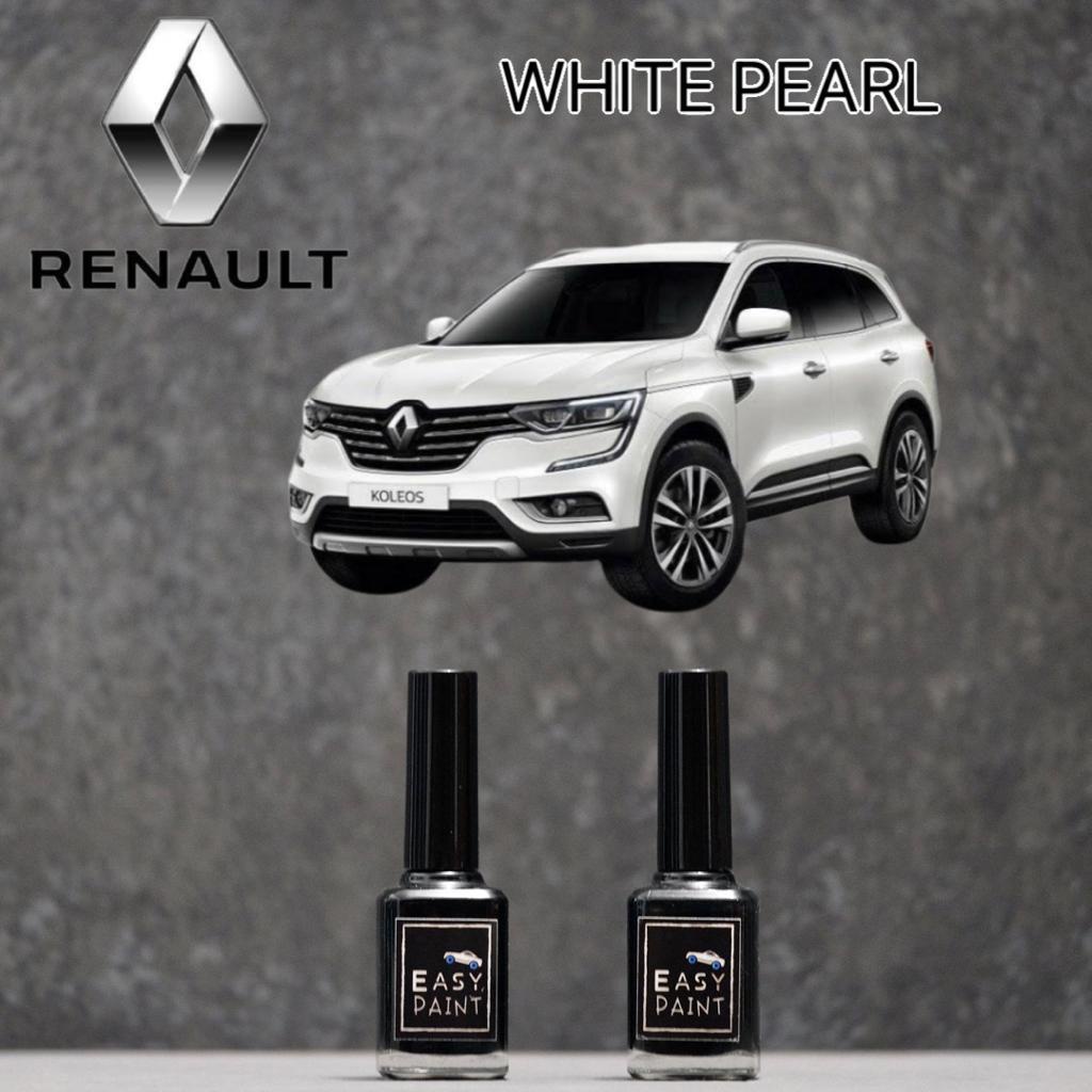 Cat Oles White Pearl Metalic Renault Koleos Putih Mutiara