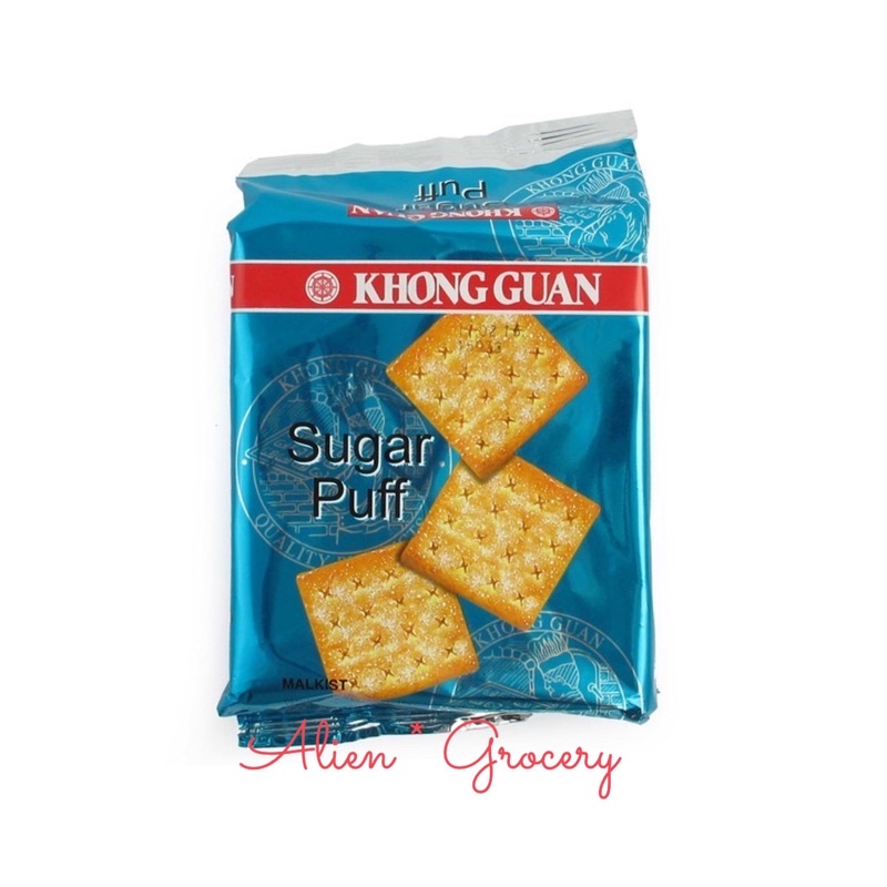 

Khongguan Khong Guan Malkist Sugar Puff Milz Gula 275gr