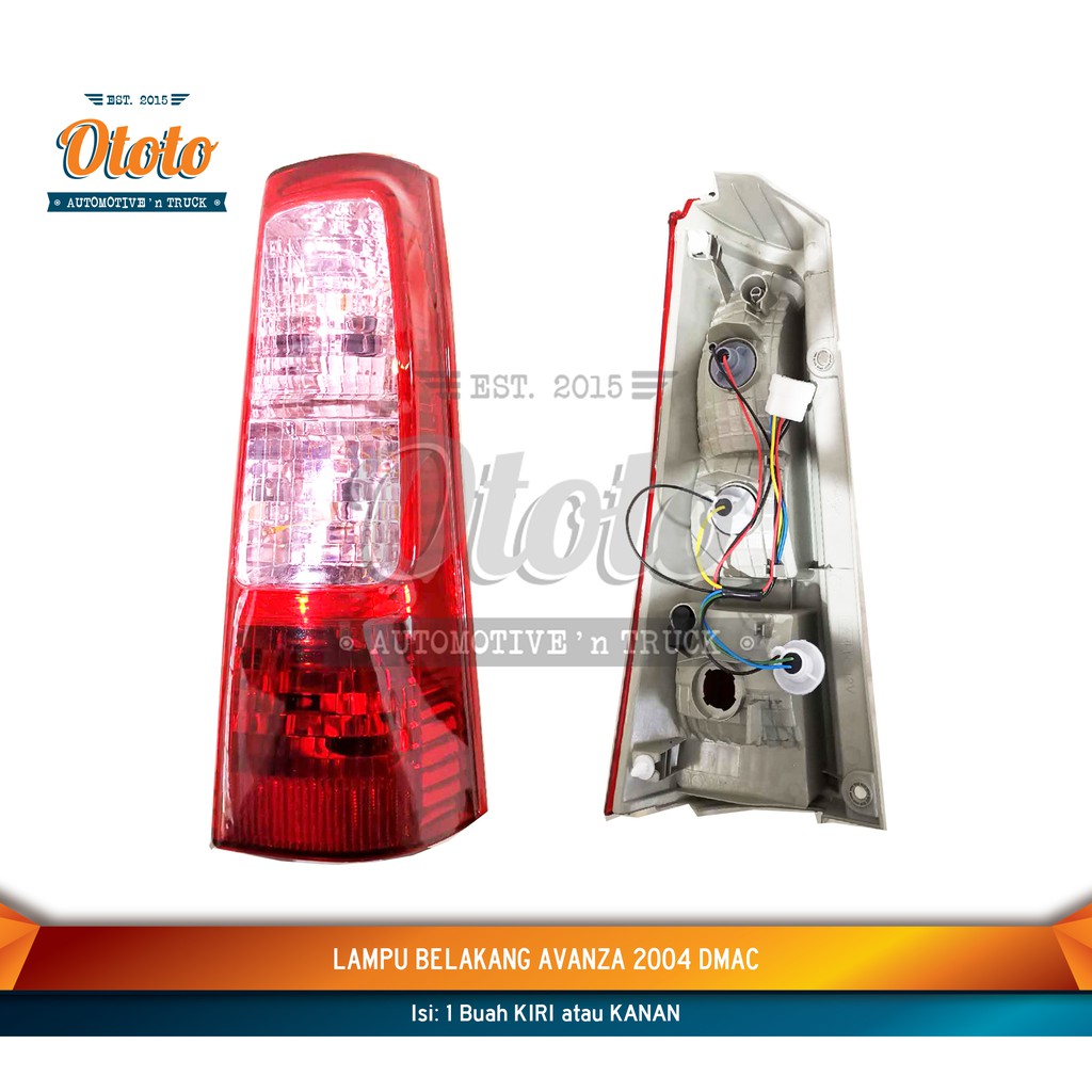 Lampu Belakang Avanza Old 2004 DMAC - Stop Lamp Assy