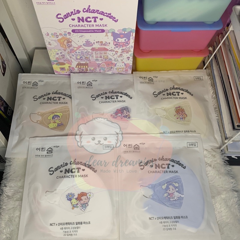 MASKER NCT SANRIO TAEYONG READY STOCK