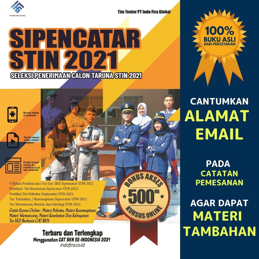 Buku Stin 2021 Kumpulan Soal Stin Dan Pembahasan Plus Materi Stin Ptb Stin 2021 Shopee Indonesia