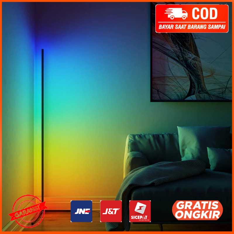 Lampu LED Dekorasi RGB Standing Floor Lamp 1.1m BGD-004