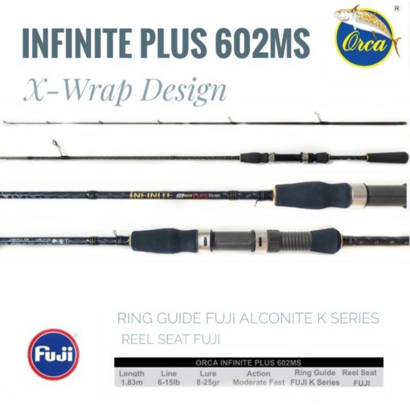 Joran Spinning Casting Orca Infinite 602 Carbon Ring Guide K-Serires
