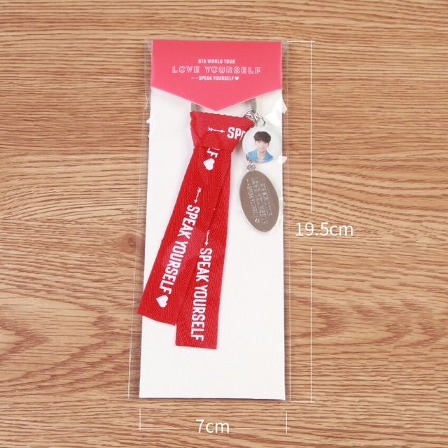 [BS] BISA COD BTS BT21 Gantungan Kunci Speak Yourself Key Chain - KP246