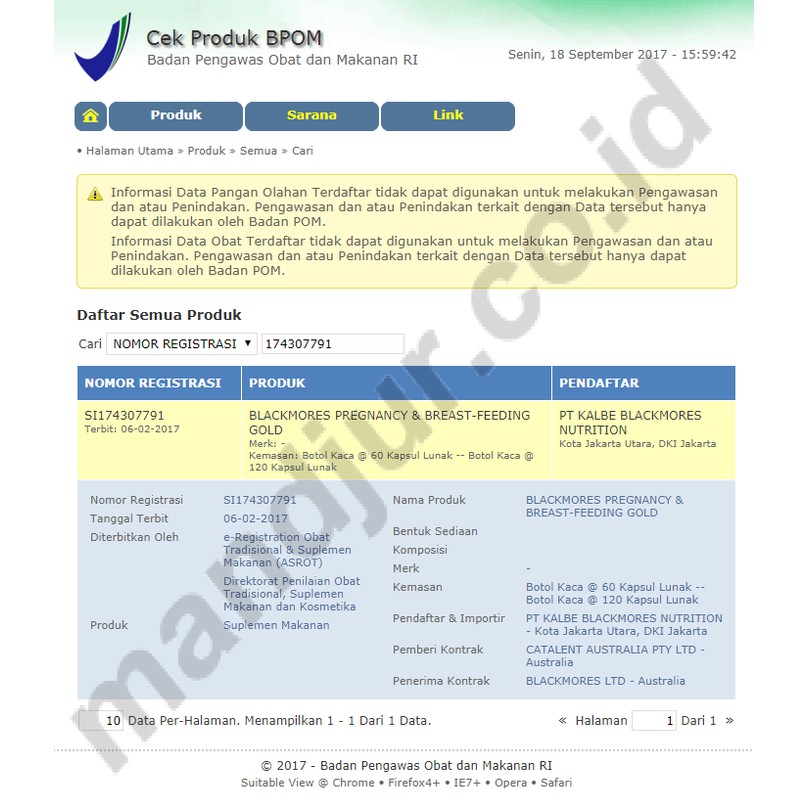 Blackmores Pregnancy