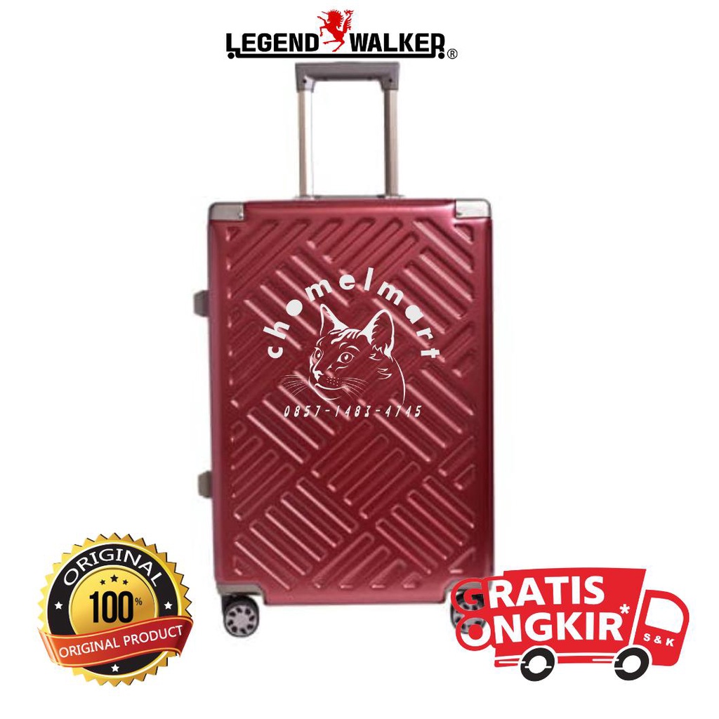 Legend Walker 24 Inci Koper Aluminium - Merah