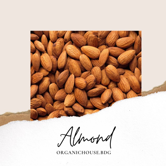 

Roasted Almond organic 100gr almond panggang