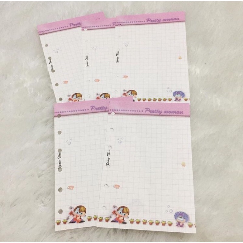 

Original Korea Kertas File Set Organizer Ordner Cute Stuff