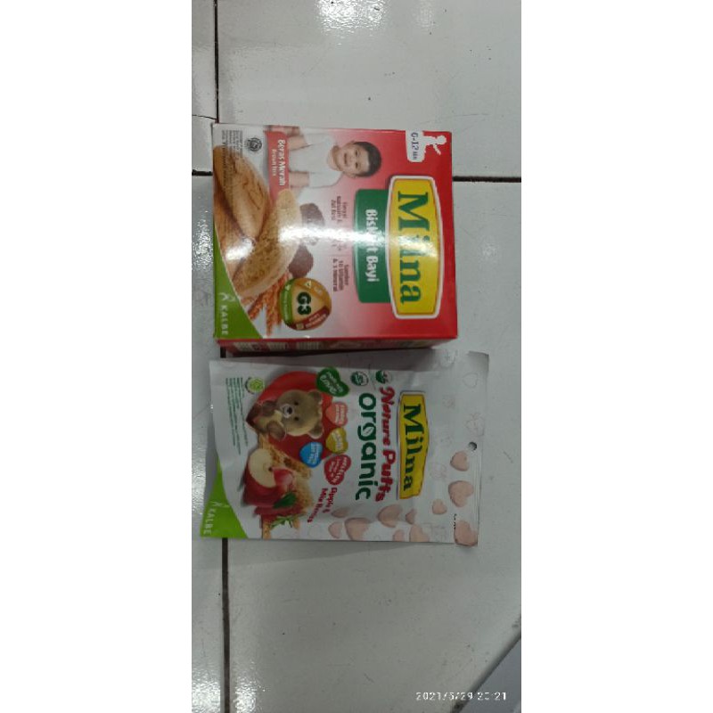 MILNA BISKUIT BERAS MERAH & PISANG