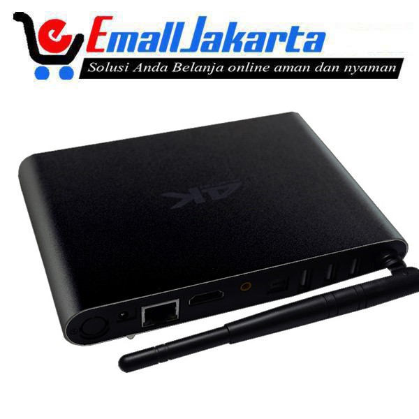 Andorid Amlogic 33A-8R Ram 2Gb Rom 16Gb RK3368 Octa Core TV Box HITAM