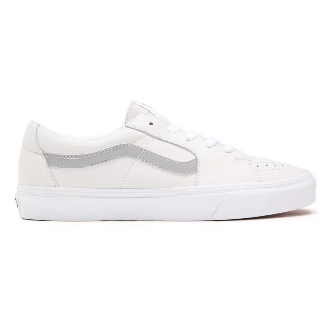 Vans Sk8 Low Reflective Leather True White Original