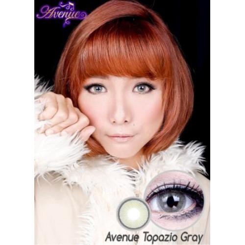 SOFTLENS/LENSA AVENUE TOPAZIO GREY/BROWN / LENSA MATA / SOFTLENS MATA