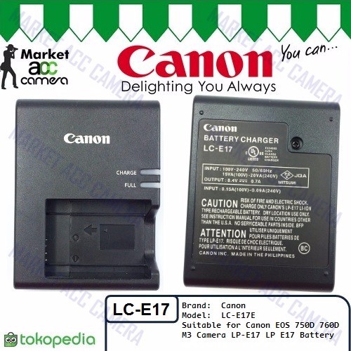 Cpl Photolovers Charger Lc E8 For Canon Lp E8 Battery 