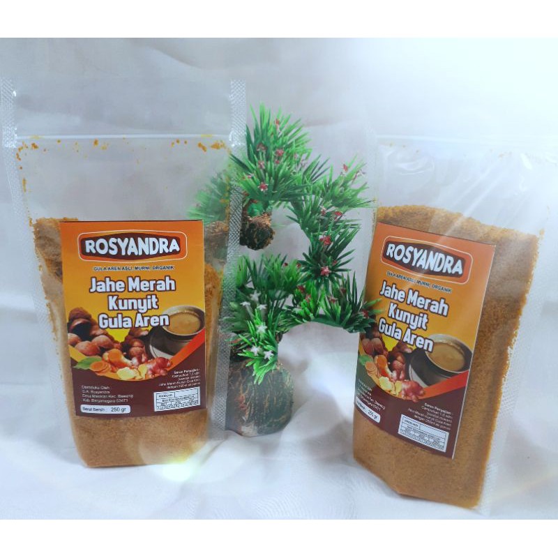 

jae merah kunyit gula aren
