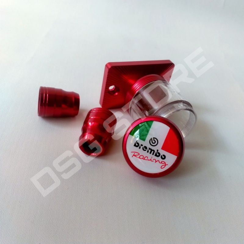 tutup minyak rem brembo monel spion,tiger,sonic,cb150,cbr,cbr150r,satria fu,verza,glpro