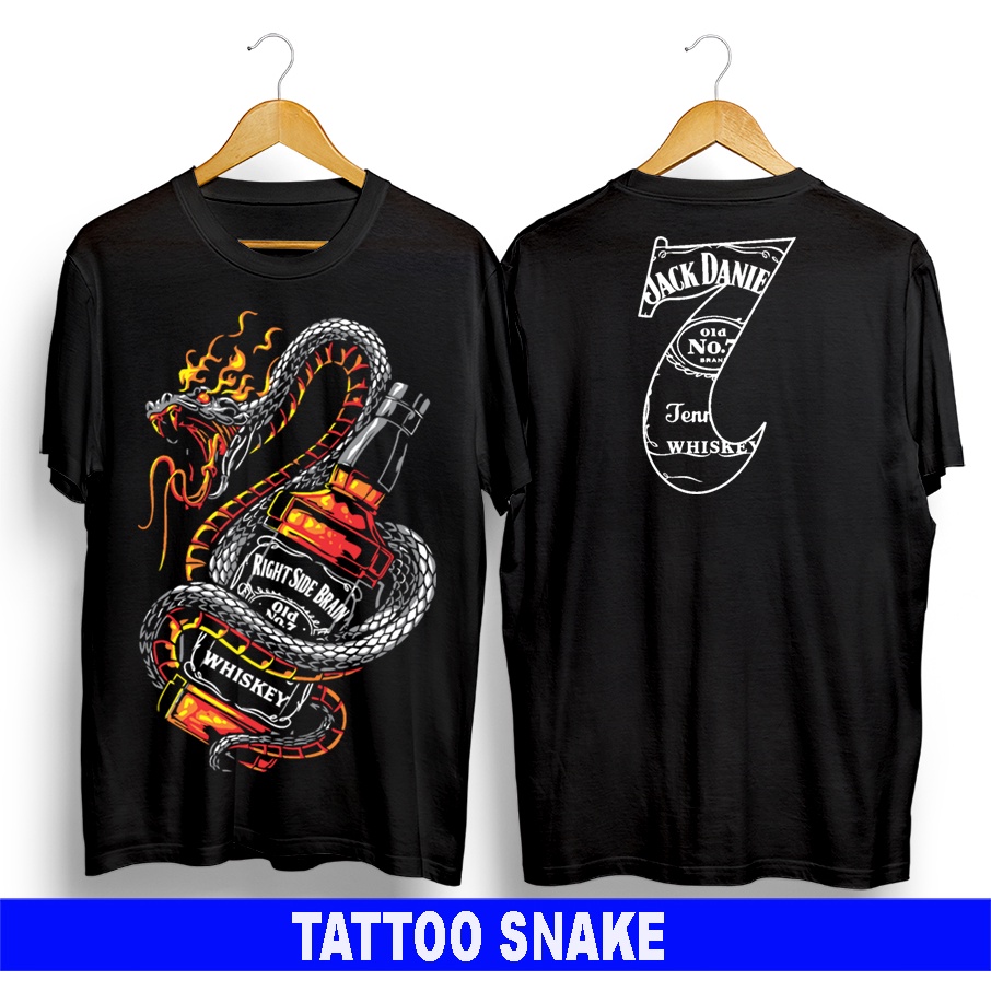 Kaos murah Kaos distro murah baju  distro pria t-shirt murah combed30s NAGA BOTOL