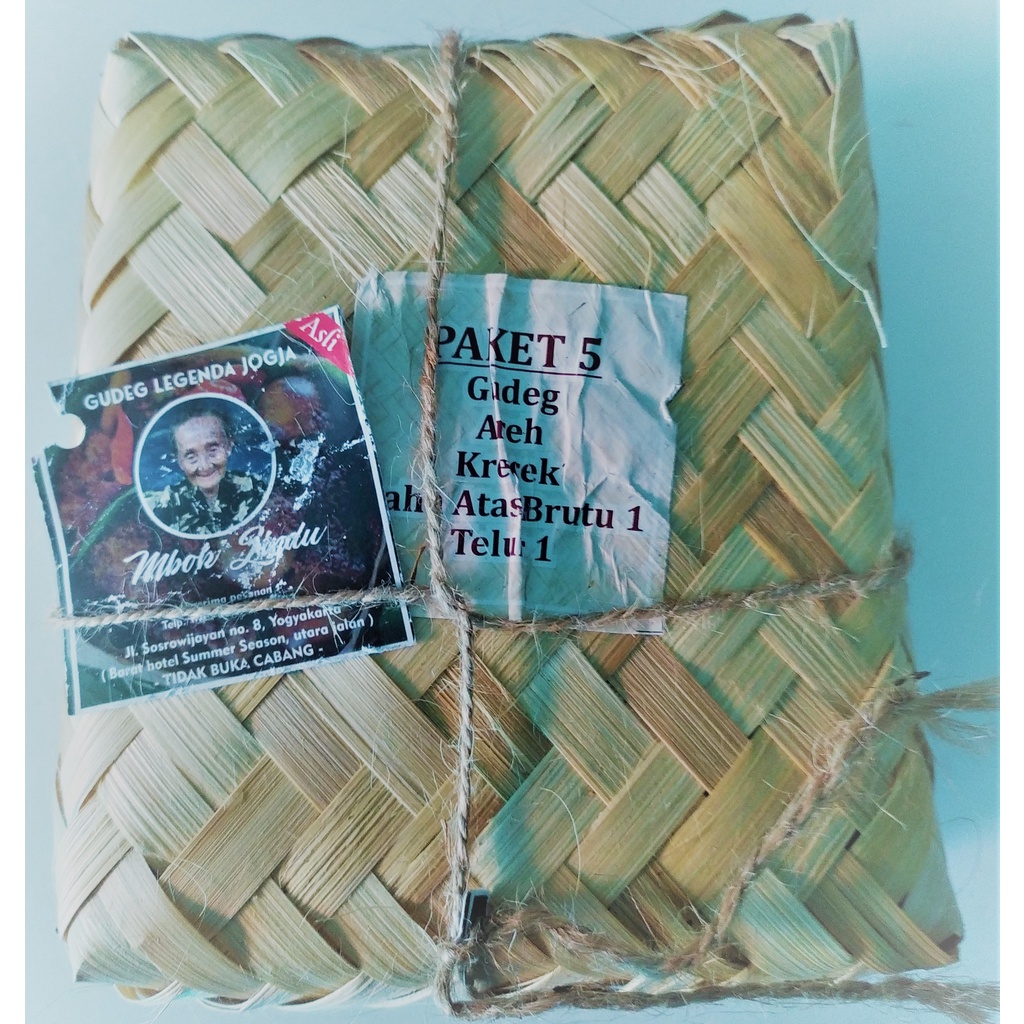 

GUDEG MBAH LINDU FROZEN PAKET 5 MAKANAN KHAS JOGJA LEGENDARIS